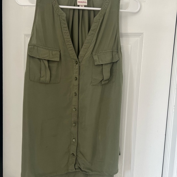 Merona Tops - Merona Sage Green Sleeveless Top